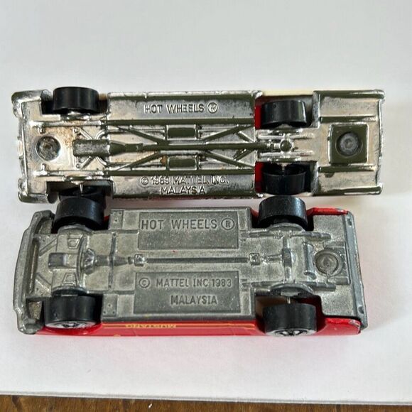 VTG Lot Diecast Cars Hot Wheels Tomica Tomy Mattel 1977 1983 1989 1990 Japan Mal - Picture 13 of 15